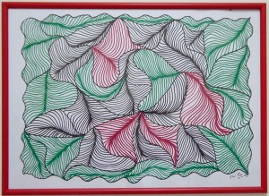 Disegno di Caterina Cossu, pennarello su carta, 2012  